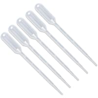 100pcs Pipeta-1 ml Pipeta de Transferencia de plástico-Desechables Pipeta con escala para Mezcla de Pinturas Acrílicas…